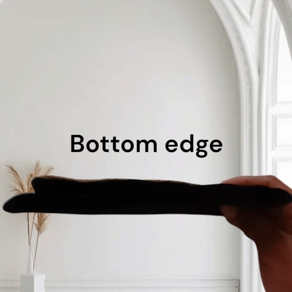 Kane-m Black Velour Evening Clutch Bag Embroidery - Picture 12 of 16